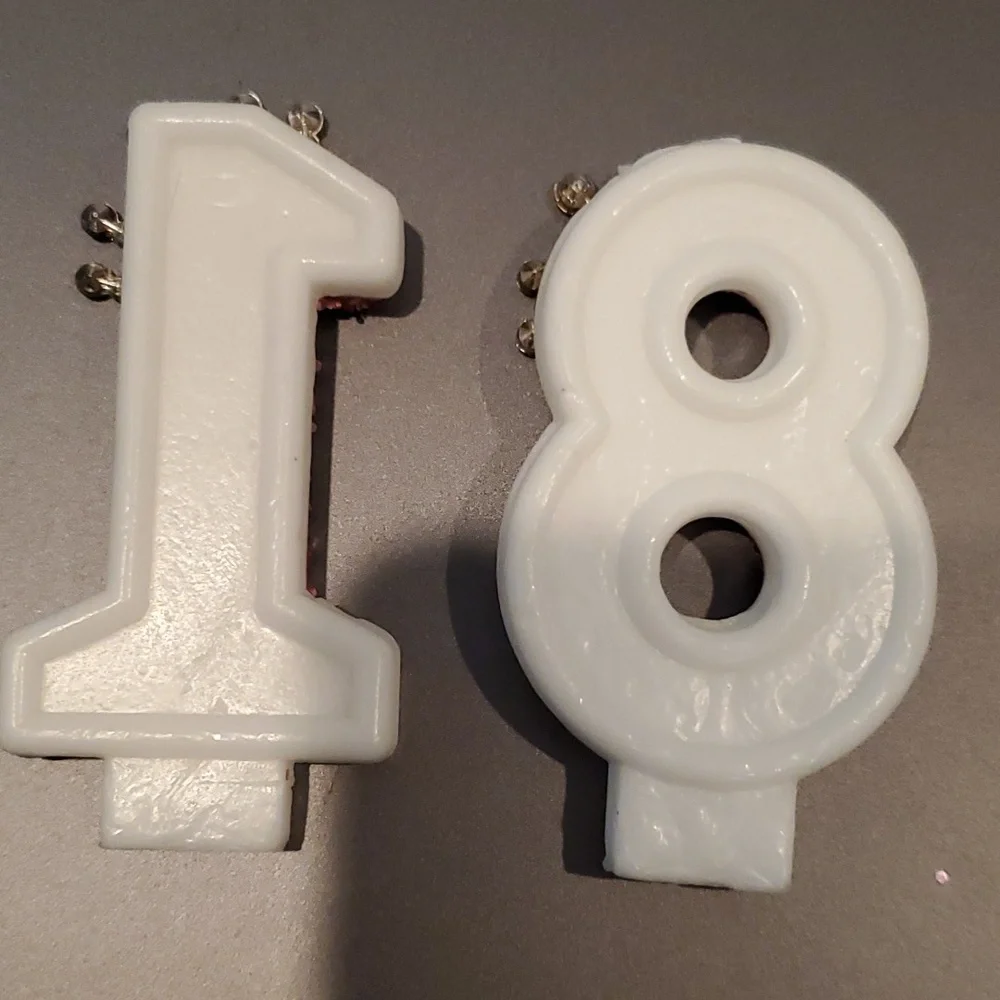 Wax Candles, 18